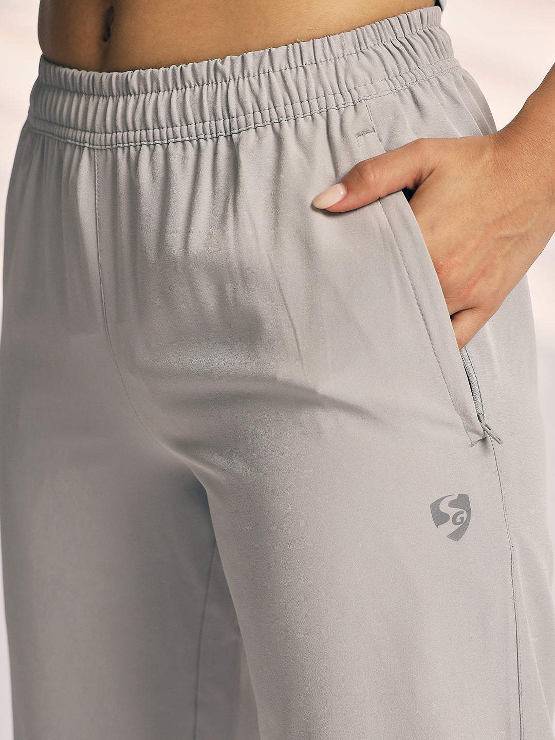 TRACK PANT WOMEN SG H3WTP8281 LIGHT GREY