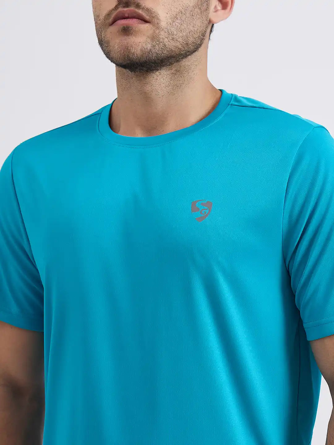 SG H1MT83681 Men Turquoise T-Shirt