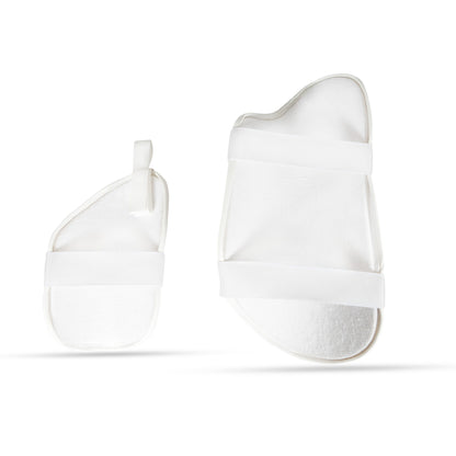 SG Test Combo cricket batting thigh pad (White)