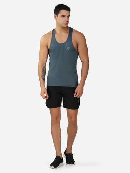 SG Regular Comfort Fit Vest For Mens & Boys, Carbon Black, Mid Grey, Marble White & Navy Blue | Ideal for Trail Running, Fitness & Training, Jogging, Gym Wear & Fashion Wear