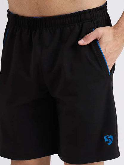 SG H2MS83962 Men Black/ Royal Blue Shorts