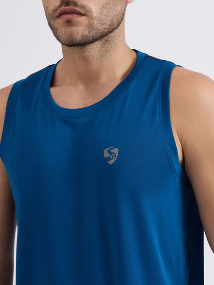 SG H1MV83601 Men Teal/Navy T-Vest