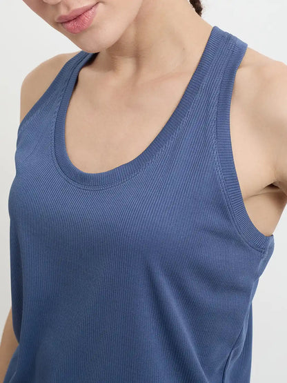 SG H2WV83022 Women Vintage Indigo T-Vest