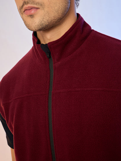 JACKET S/L MEN SG H4MJ8239 MAROON