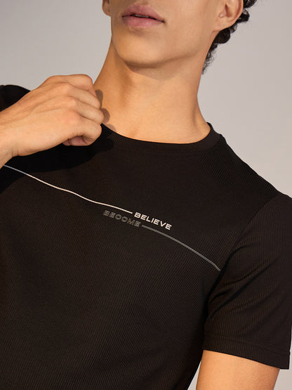 T-SHIRT MEN SG H3MT8210 BLACK