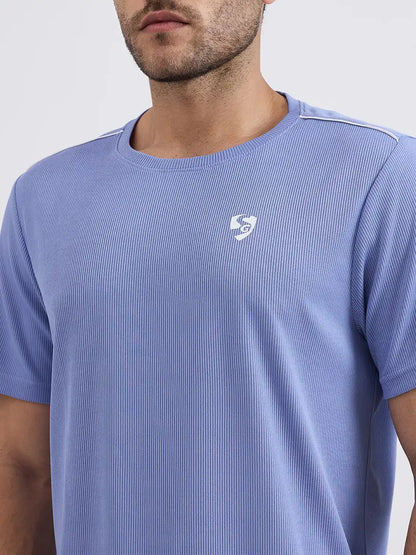 SG H2MT83671 Men Lavender Violet T-Shirt