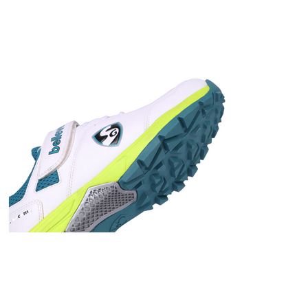 SG CENTURY 6.0 Cricket - Sleek Design in White/Sea Green/Fluo Green for Optimal Performance