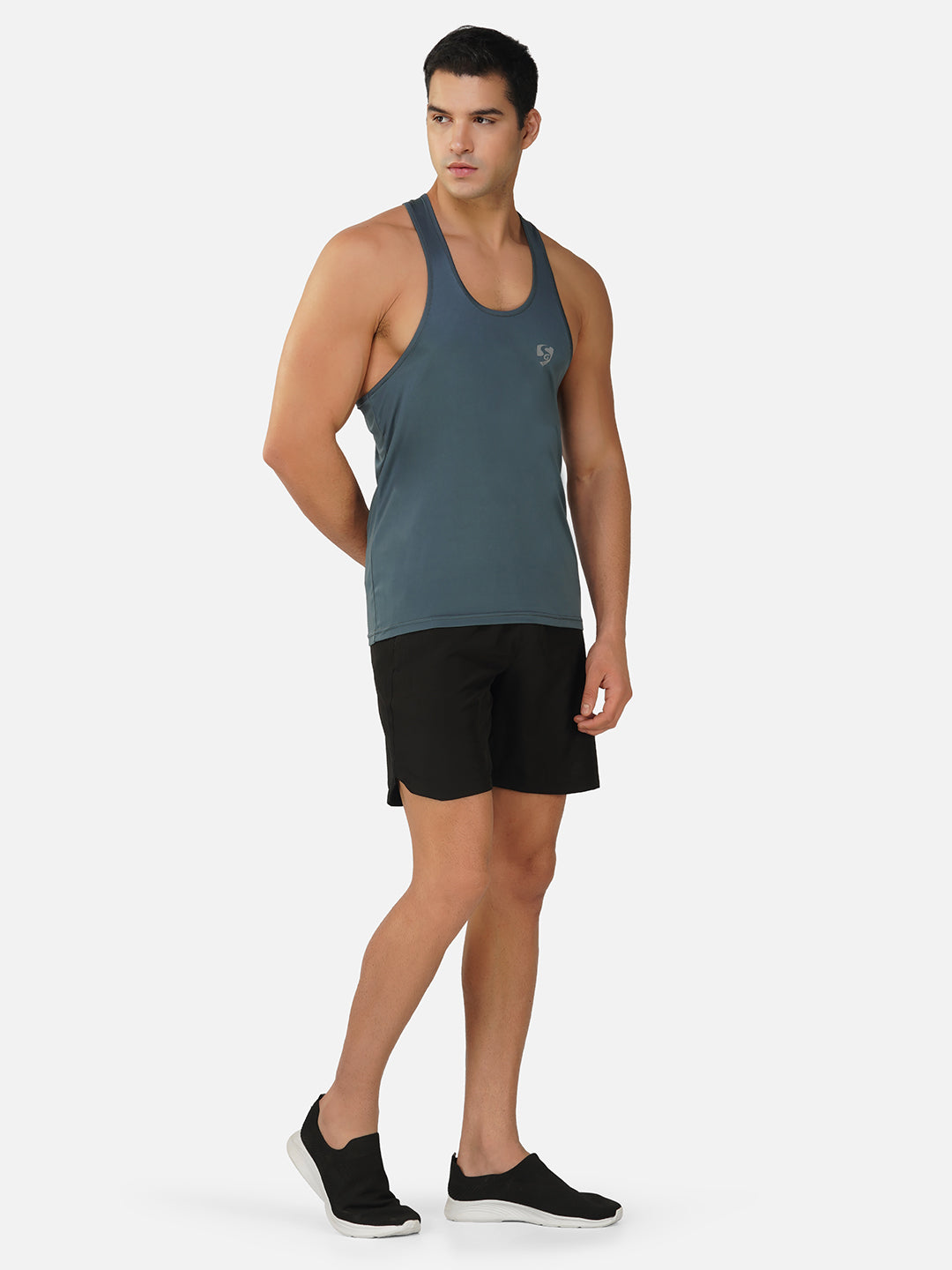 SG Regular Comfort Fit Vest For Mens & Boys, Carbon Black, Mid Grey, Marble White & Navy Blue | Ideal for Trail Running, Fitness & Training, Jogging, Gym Wear & Fashion Wear