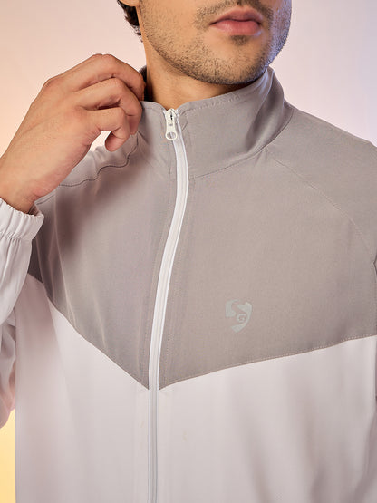 TRACKSUIT MEN SG H3MTS8237 GREY/WHITE