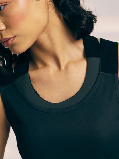 T.VEST WOMEN SG H3WV8254 COAL