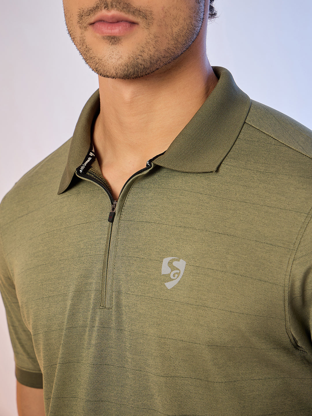 POLO MEN SG H3MP8298 OLIVE