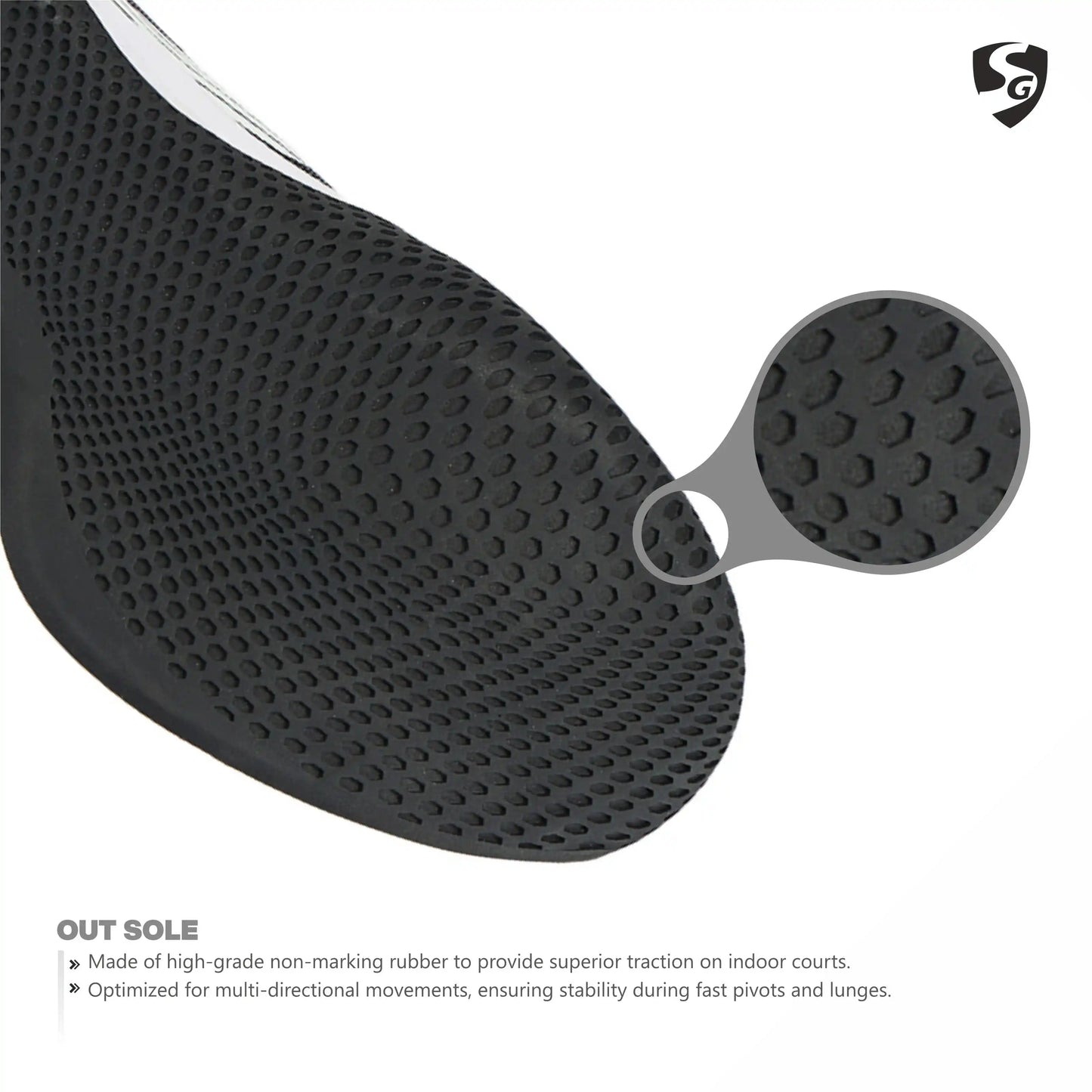 SG EASE Shoes Black/White