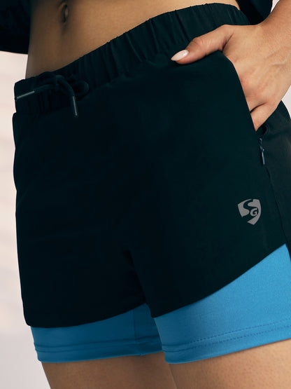 SHORTS WOMEN SG H3WS8273 BLACK