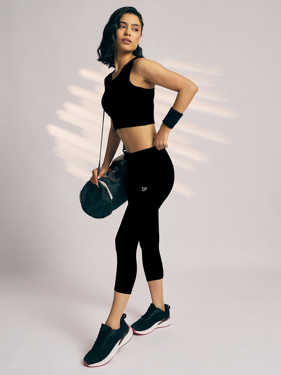 SPORTS BRA WOMEN SG H3WSB8253 BLACK