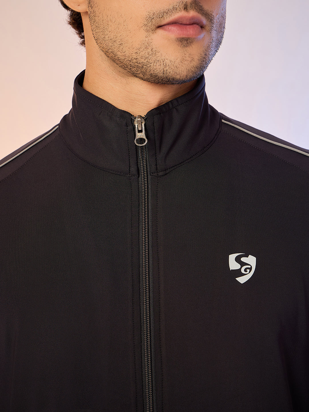 JACKET MEN SG H3MJ8242 DARK GREY/LIGHT GREY