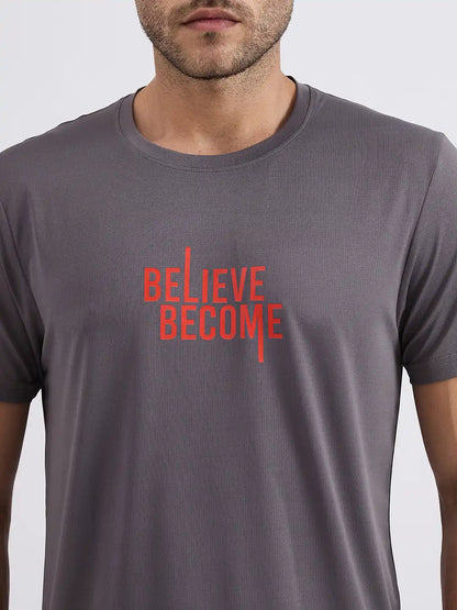 SG H1MT84151 Men Dark Grey T-Shirt