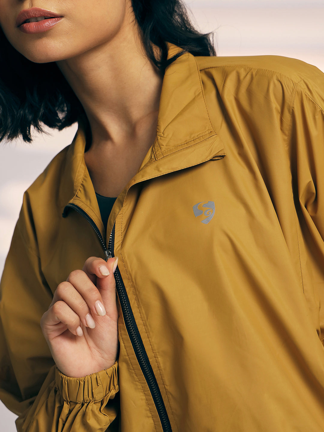 TRACKSUIT WOMEN SG H3WTS8295 MUSTARD/BLACK