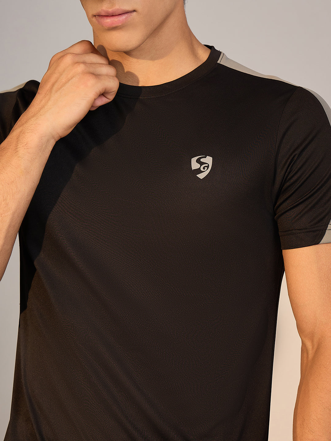 T-SHIRT MEN SG H3MT8208 BLACK