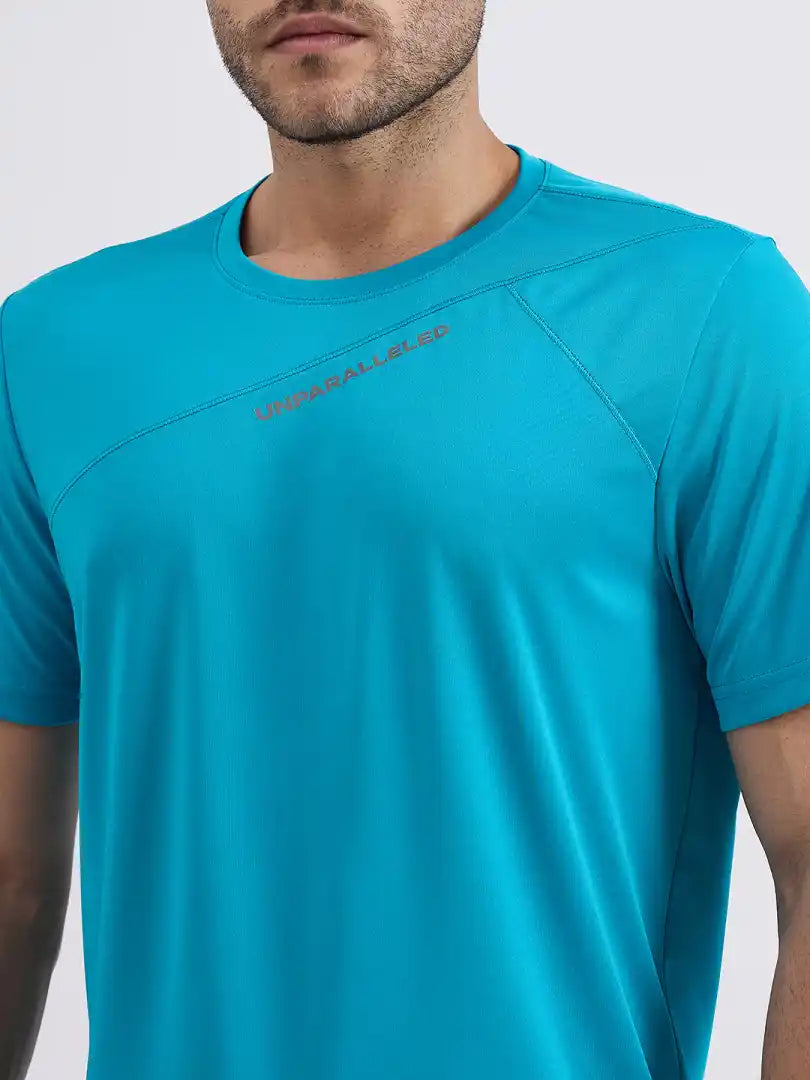 SG H1MT83751 Men Turquoise T-Shirt