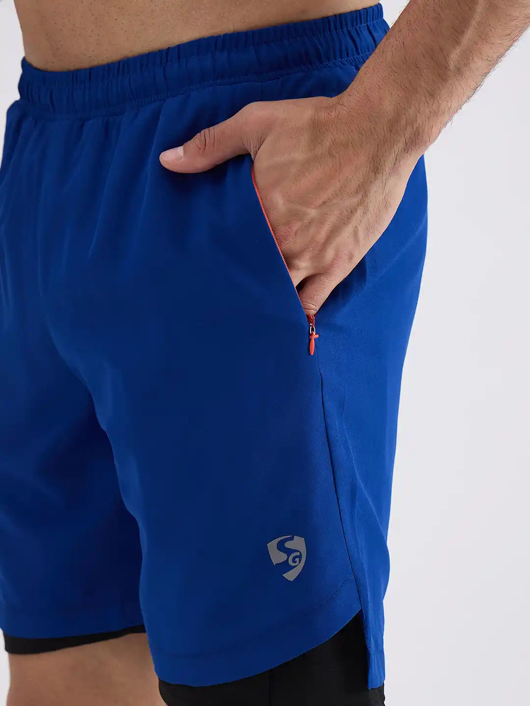 SG H2MS83892 Men Royal Blue Shorts