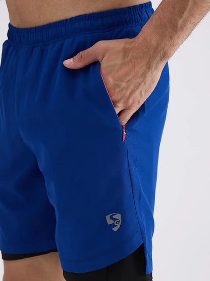 SG H2MS83892 Men Royal Blue Shorts