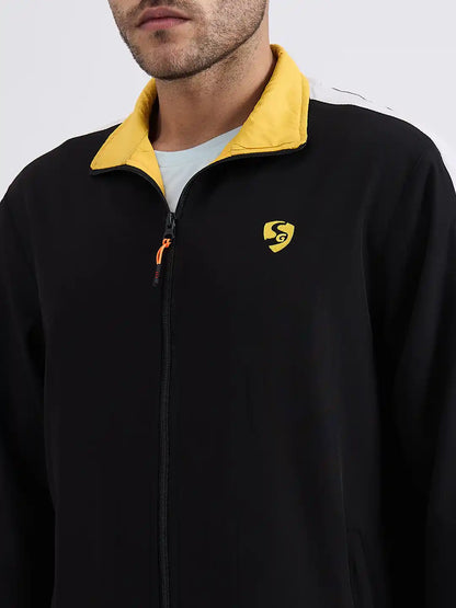 SG H2MTS84062 Men Black Tracksuit