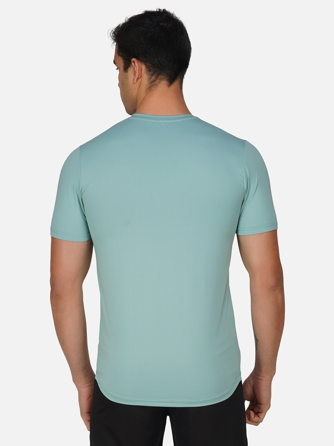 SG Round Neck Regular Comfort Fit T-Shirt For Mens & Boys, Cloudy Grey, Carbon Black, Deep Teal, Grey Blue | Ideal for Trail Running, Fitness & Training, Jogging, Gym Wear & Fashion Wear