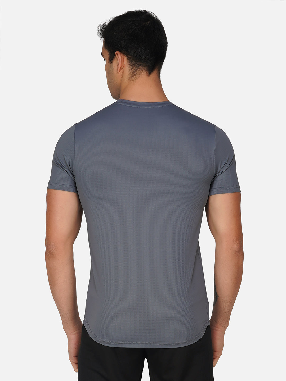 SG Round Neck Regular Comfort Fit T-Shirt For Mens & Boys, Cloudy Grey, Carbon Black, Deep Teal, Grey Blue | Ideal for Trail Running, Fitness & Training, Jogging, Gym Wear & Fashion Wear