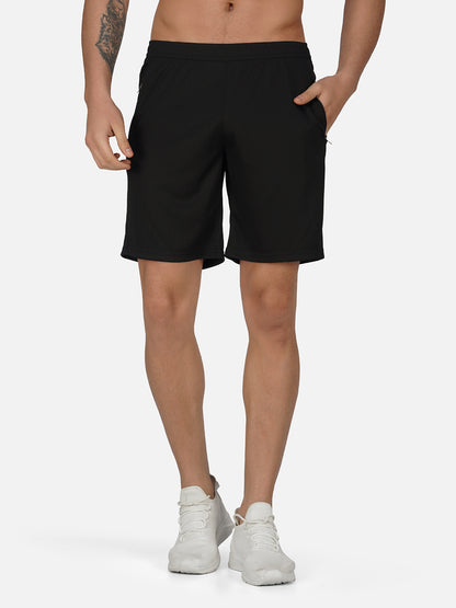 SG Regular Comfort Fit Shorts For Mens & Boys, Deep Black / Royal, Dark Grey & Airforce Blue | Ideal for Trail Running, Fitness & Training, Jogging, Gym Wear & Fashion Wear