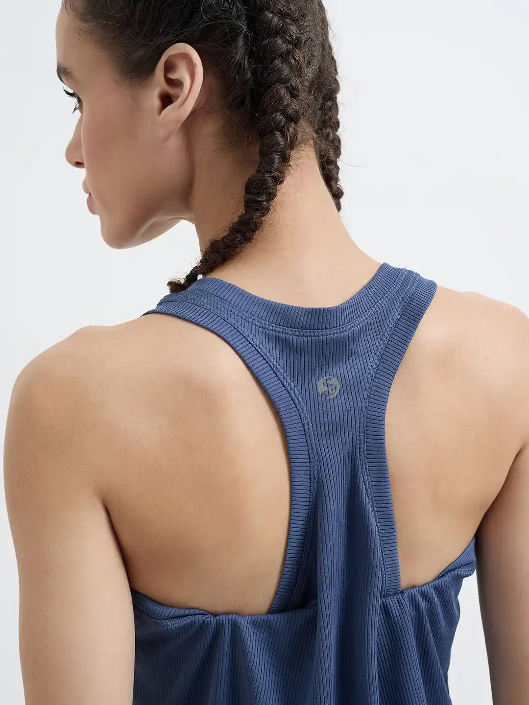 SG H2WV83022 Women Vintage Indigo T-Vest