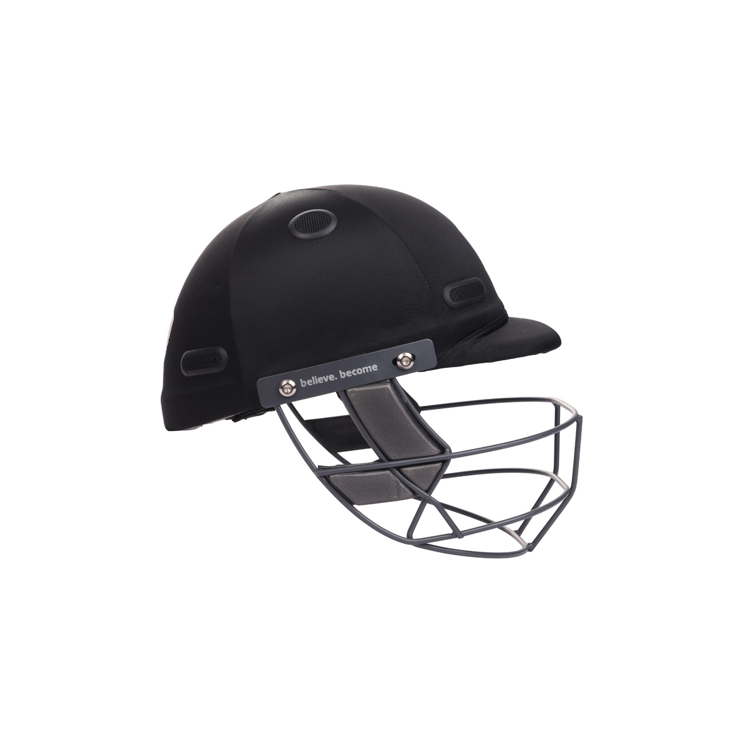 SG Acetech Coloured Cricket Helmet (Black)