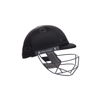 SG Acetech Coloured Cricket Helmet (Black)