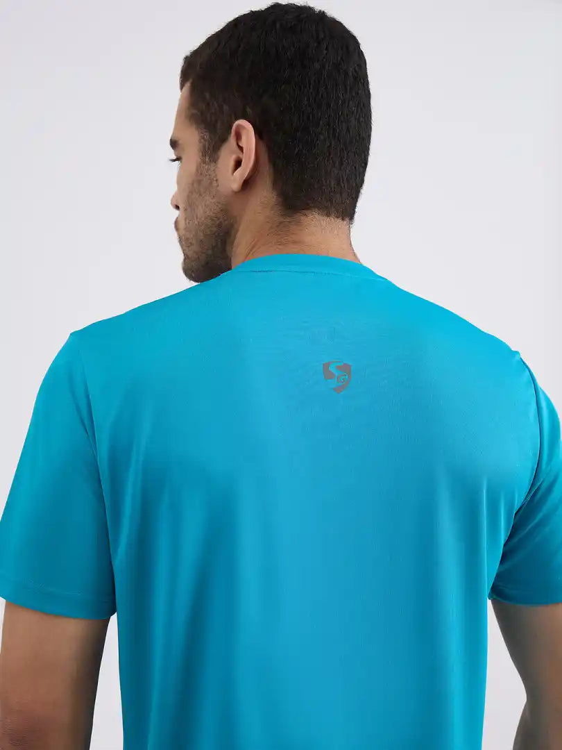 SG H1MT83751 Men Turquoise T-Shirt
