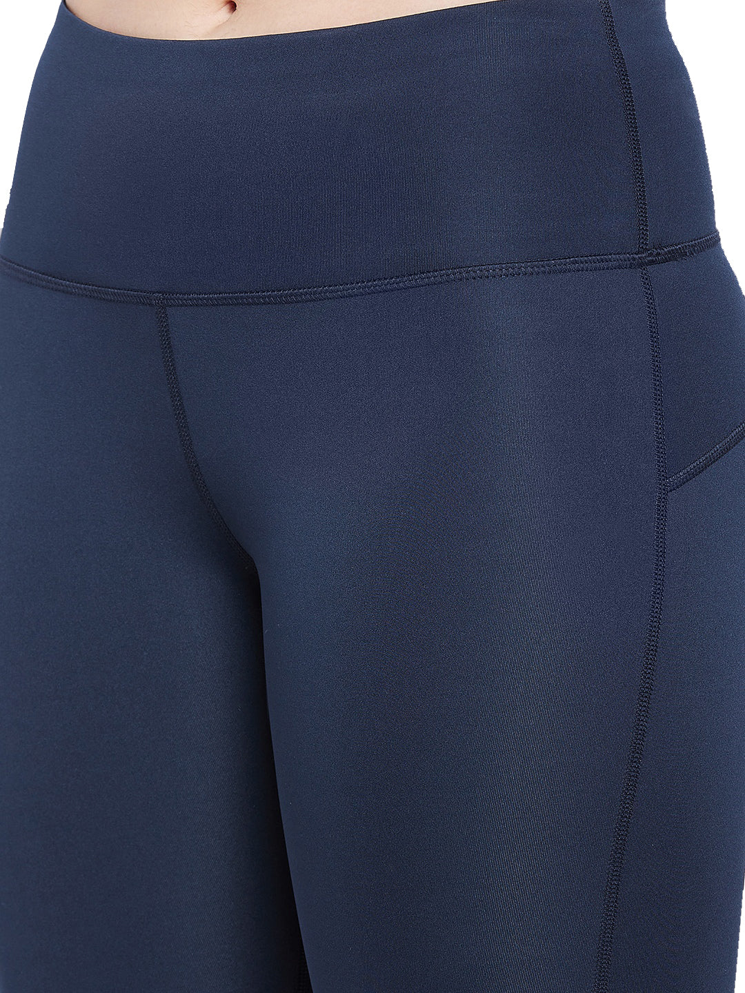 SG Women's Navy Tights | Ideal for Trail Running, Fitness & Training, Jogging, Regular & Fashion Wear