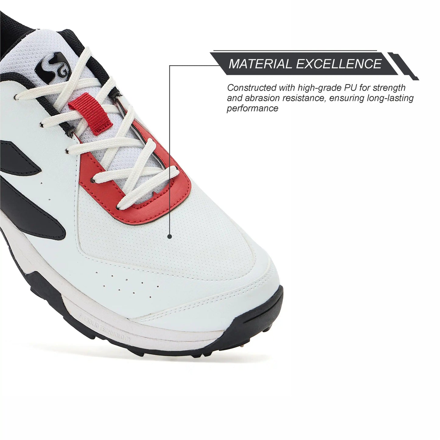 SG SAVAGE MAX SPIKES WHITE/BLACK