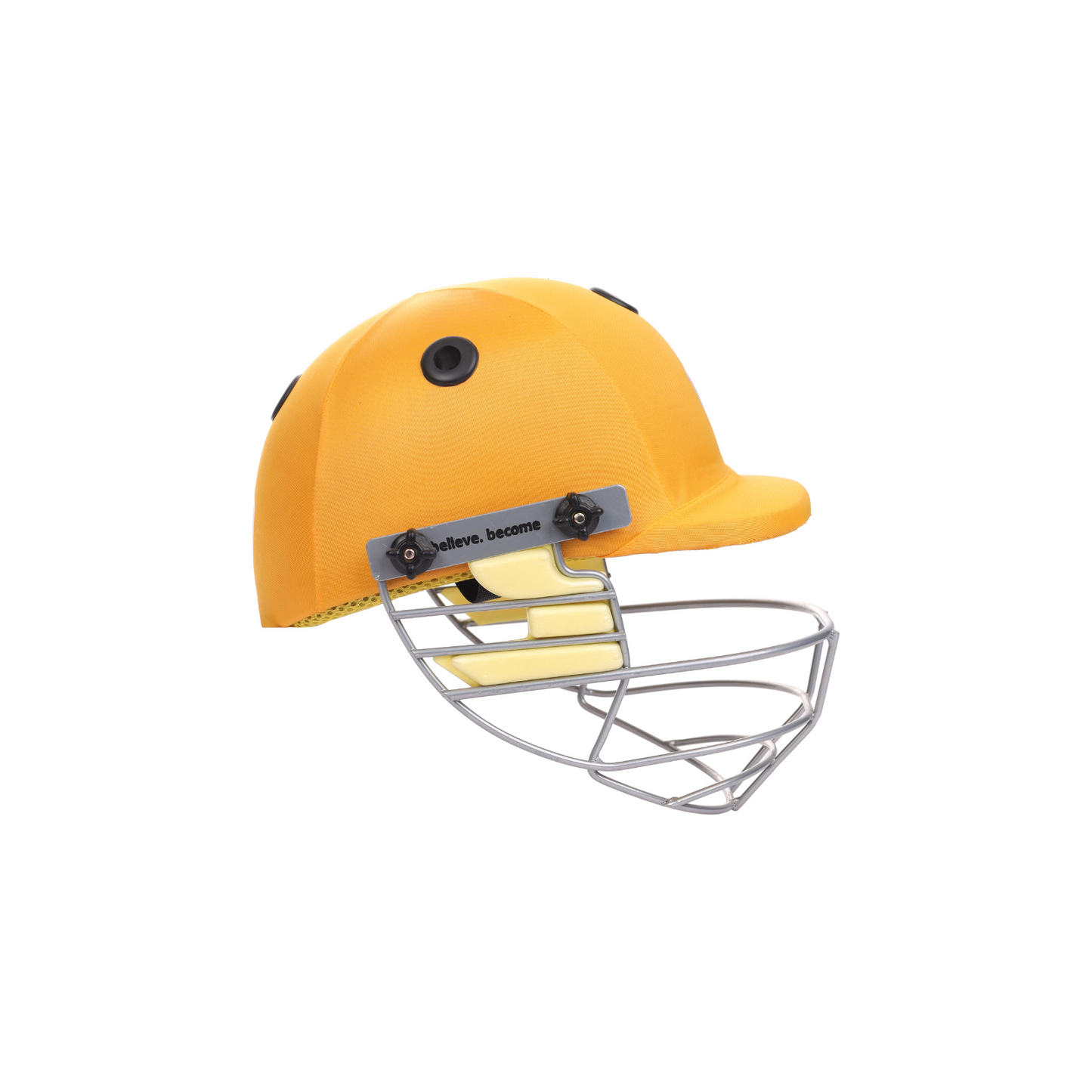 SG Blazetech Coloured Cricket Helmet (Yellow)