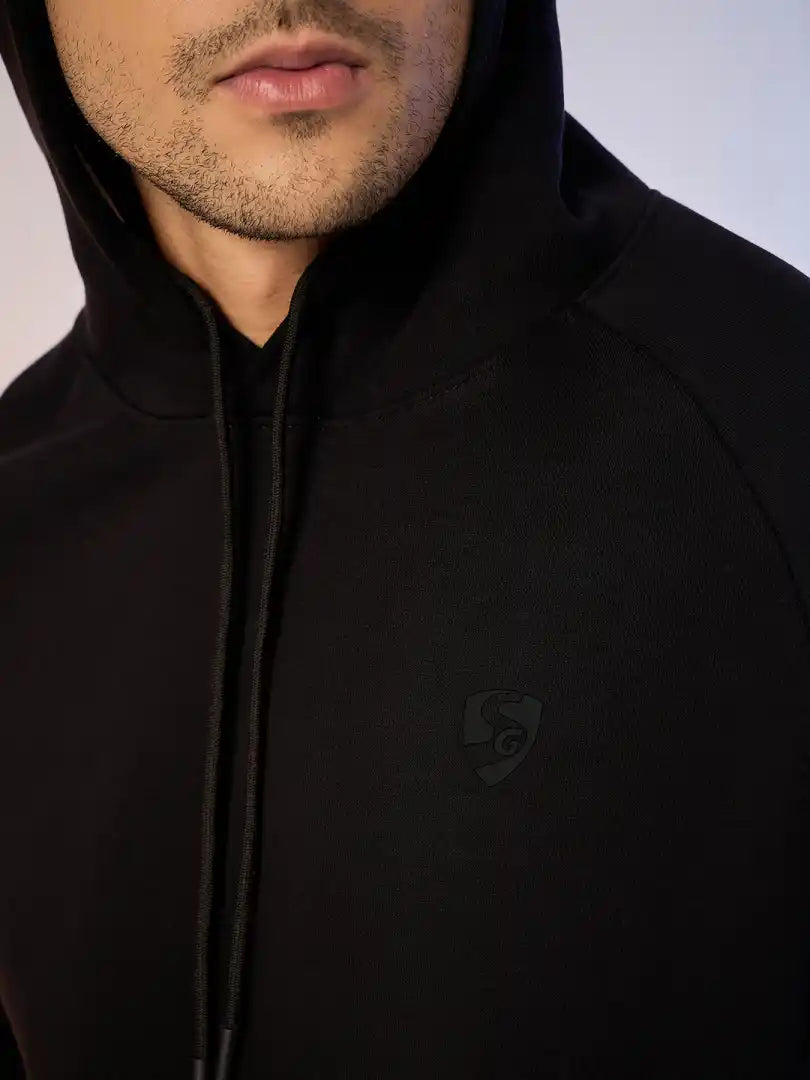 HOODIE MEN SG H4MH8248 BLACK