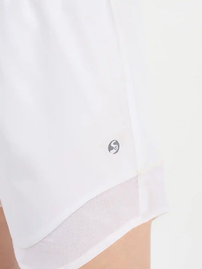 SG H1WS83302 Women White Shorts