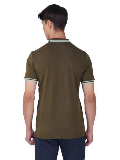 SG Men's Polo T-Shirt | Ideal for Trail Running, Fitness & Training, Jogging, Regular & Fashion Wear