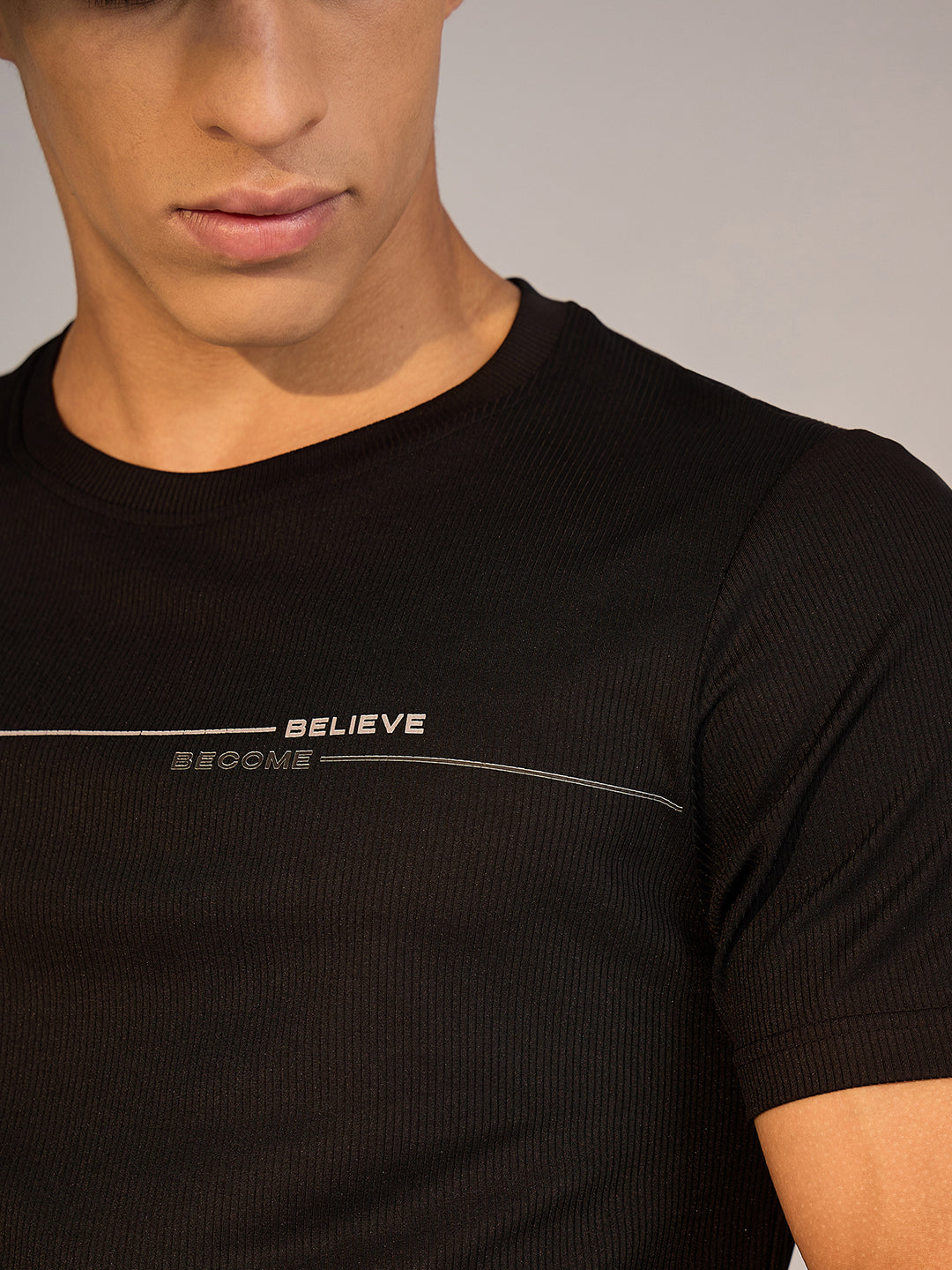 T-SHIRT MEN SG H3MT8210 BLACK