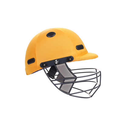 SG Acetech Coloured Cricket Helmet (Yellow)