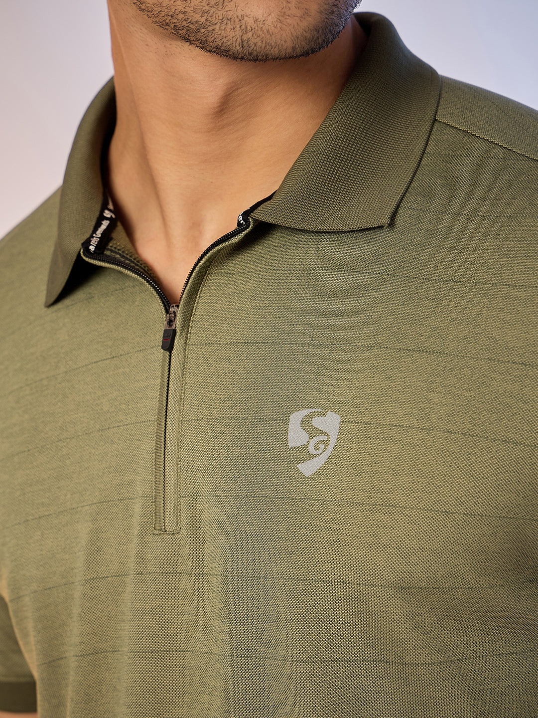 POLO MEN SG H3MP8298 OLIVE