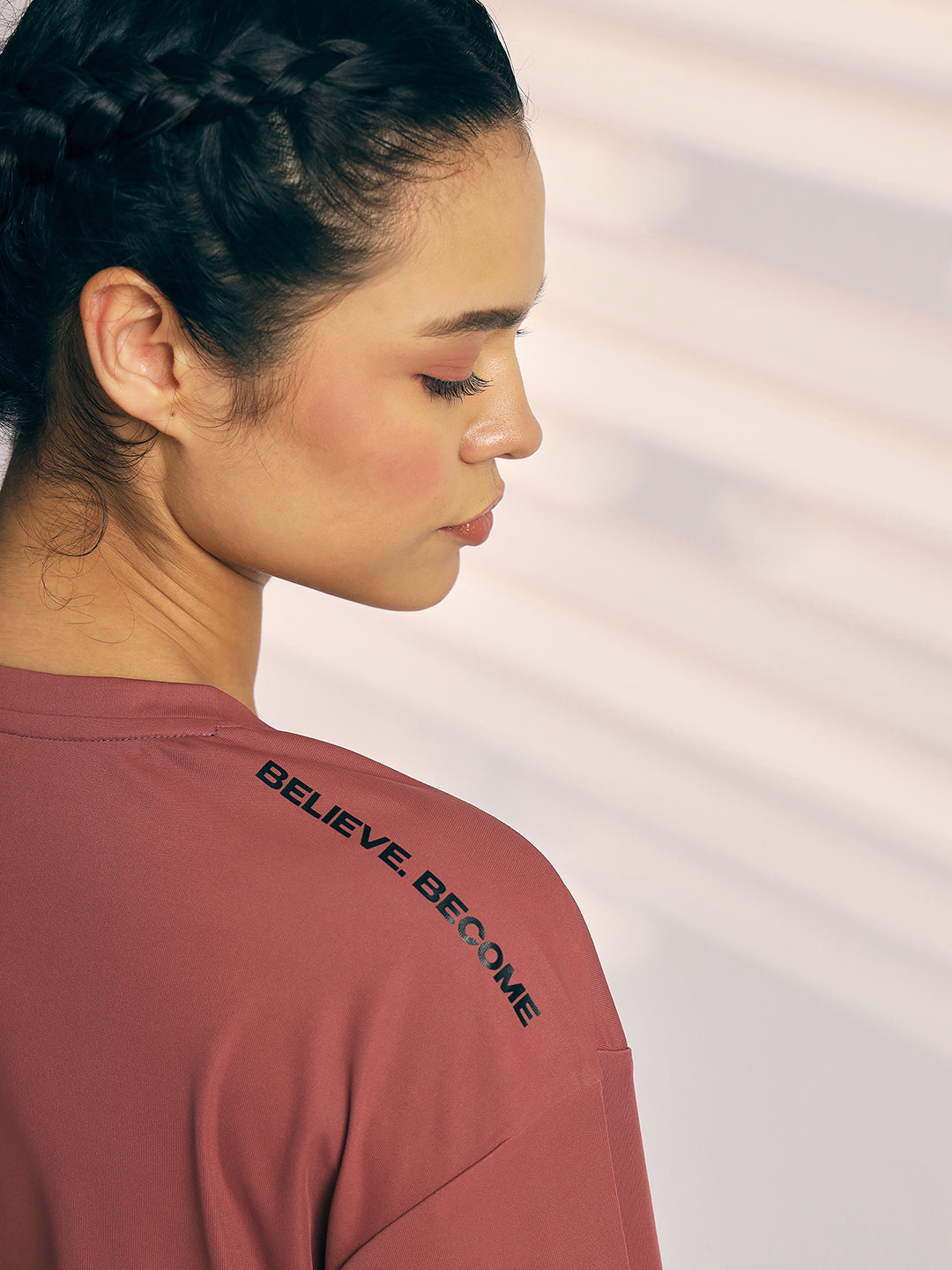 T-SHIRT WOMEN SG H3WT8257 APRICOT