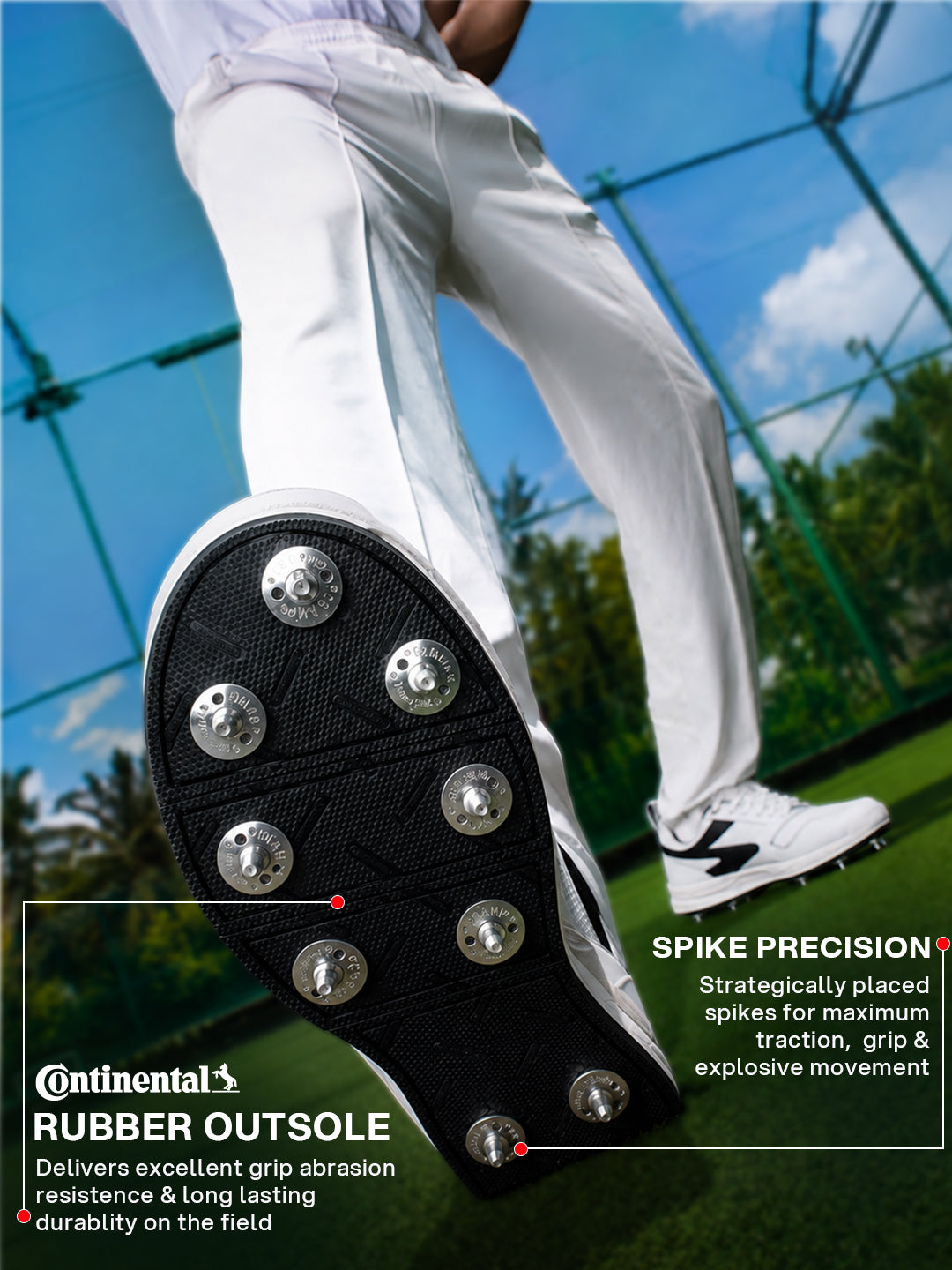 SG Player Edition All Rounder Cricket Shoes with Spikes