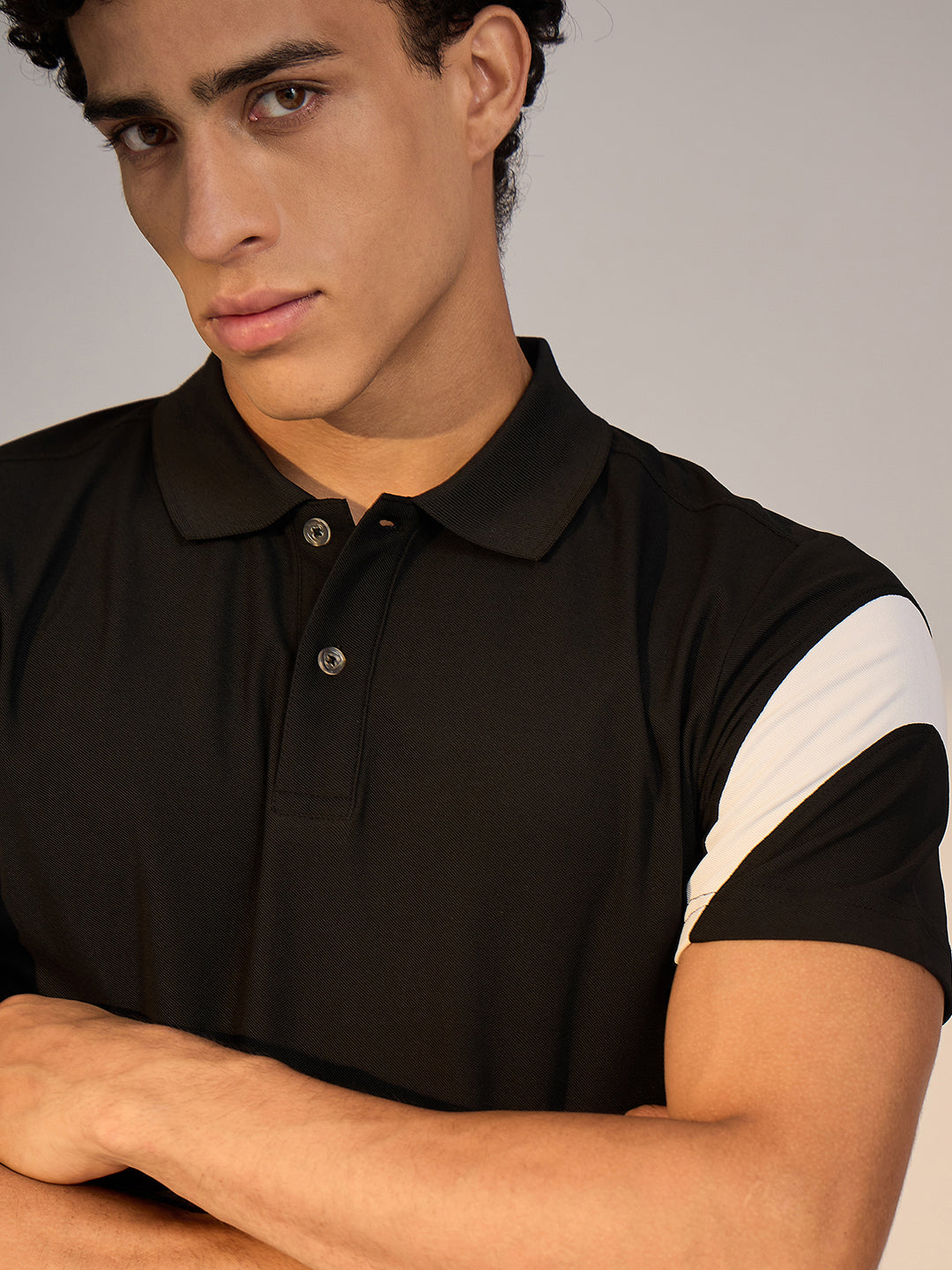POLO MEN SG H3MP8212 BLACK
