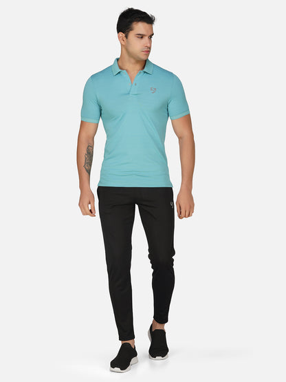 SG Regular Comfort Fit Polo T-Shirt For Mens & Boys, Slate Grey & Sage Green | Ideal for Trail Running, Fitness & Training, Jogging, Gym Wear & Fashion Wear