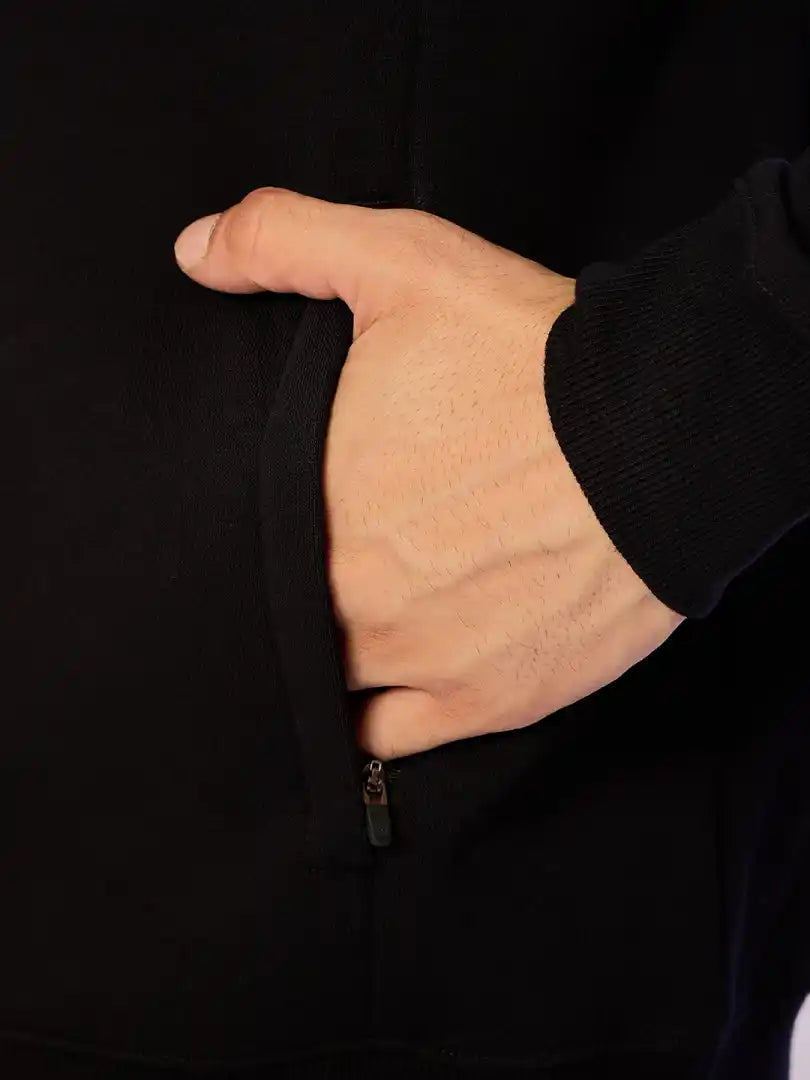 HOODIE MEN SG H4MH8248 BLACK