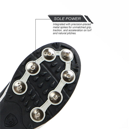 SG SAVAGE MAX SPIKES WHITE/BLACK