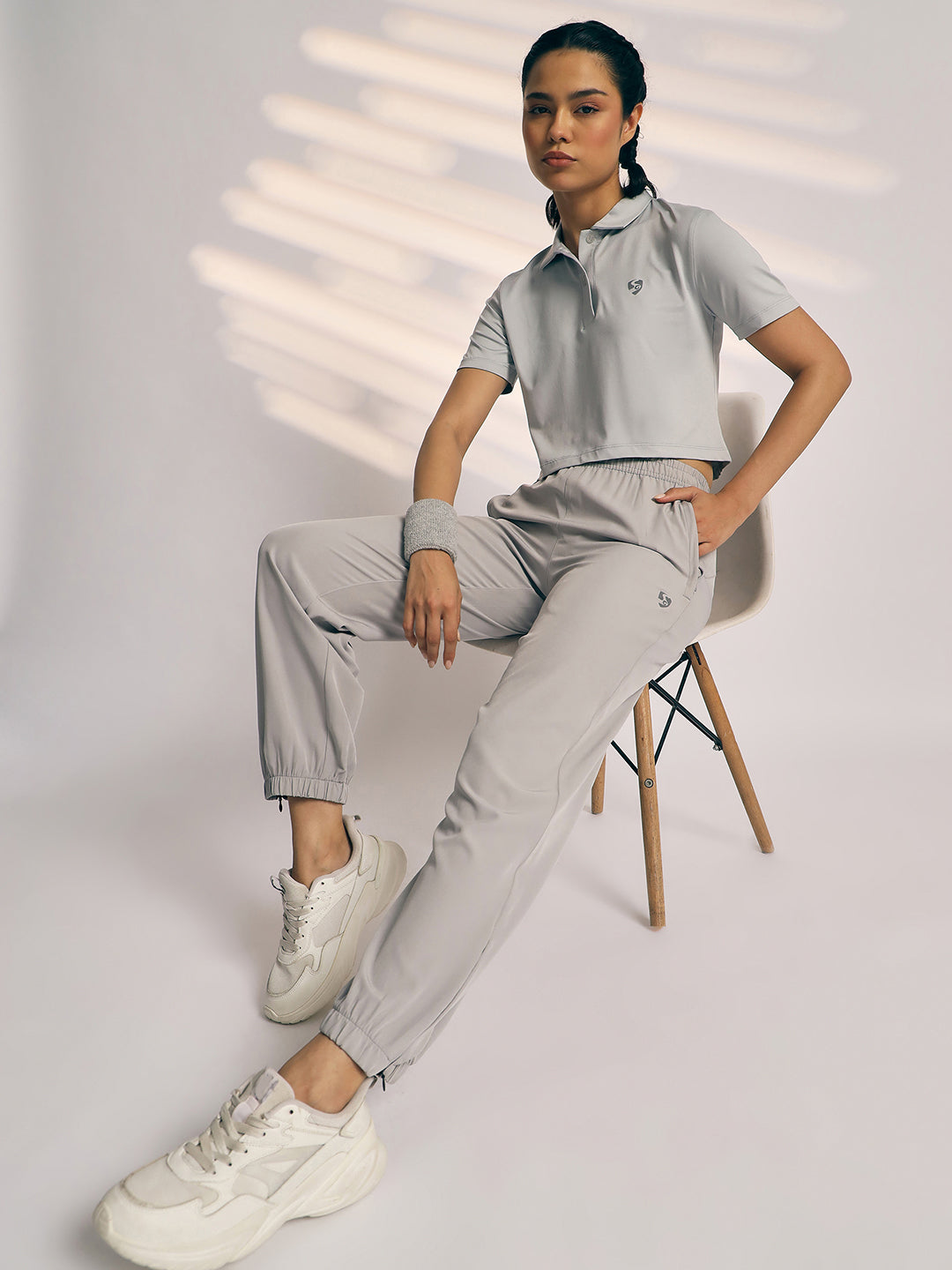 TRACK PANT WOMEN SG H3WTP8281 LIGHT GREY