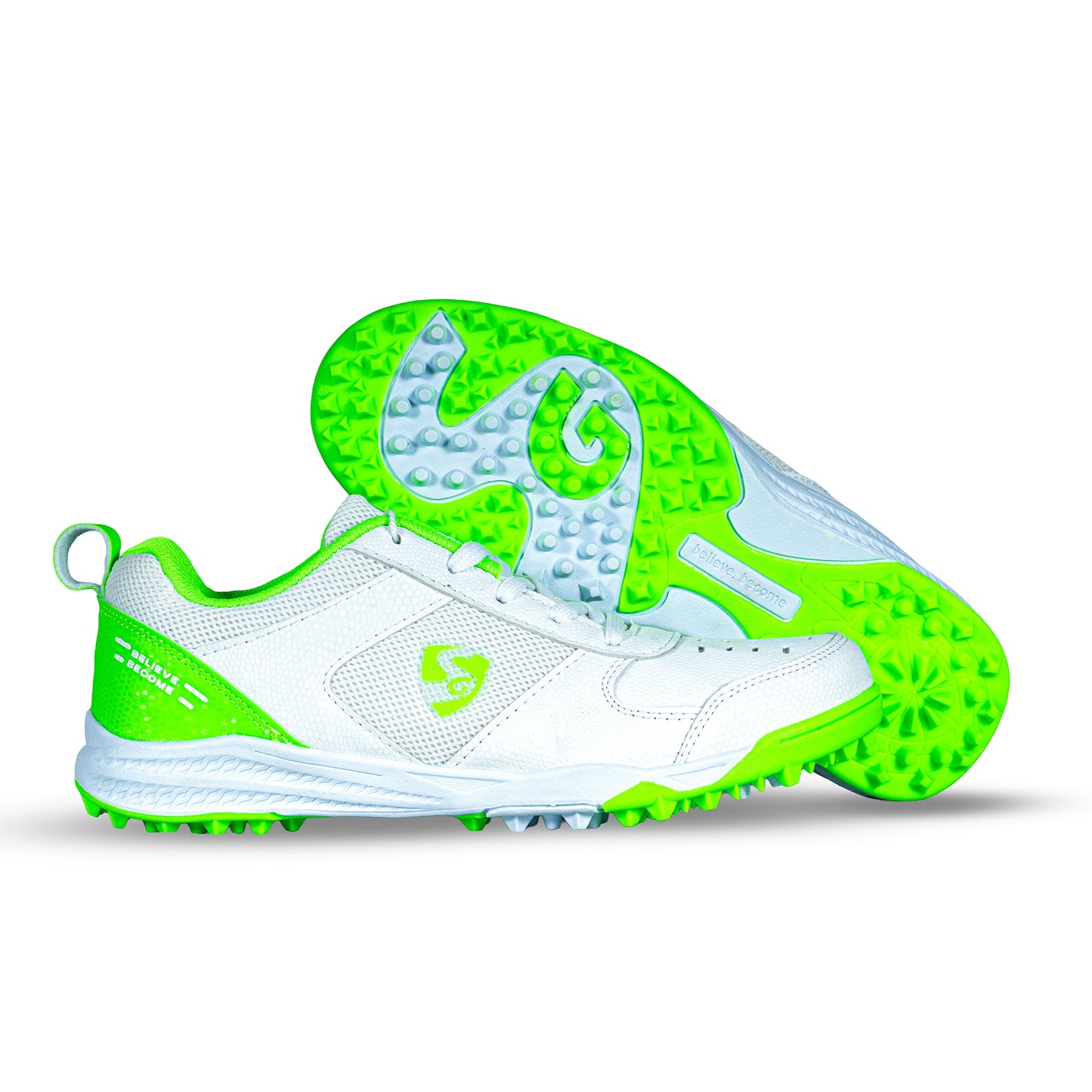 SG FUSION Lightweight and Durable Sports Shoes for Enhanced Performance - Lime/White